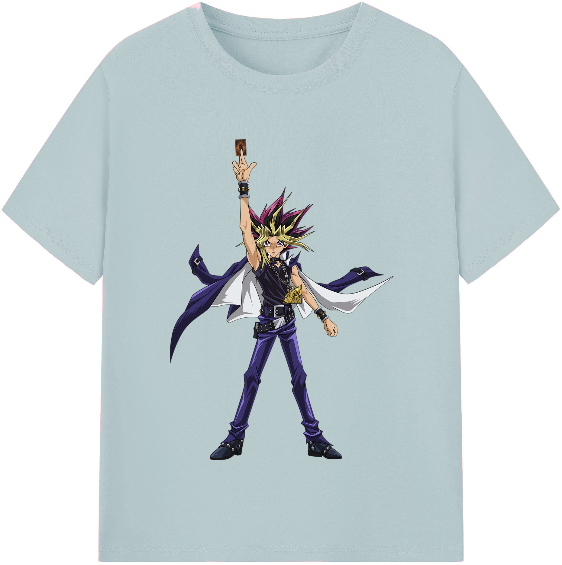 （画像用） 遊☆戯☆王 Yu-Gi-Oh! 綿100％半袖Tシャツ（フロントプリント）
